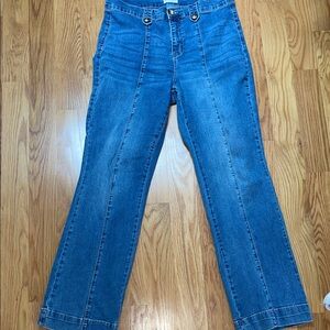 Laura Ashley Blue Flare Jeans